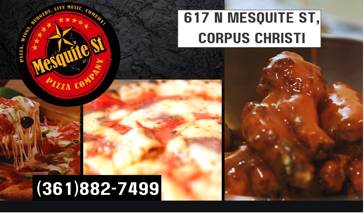 Real Mesquite Street Pizza Ambassador advertisement
